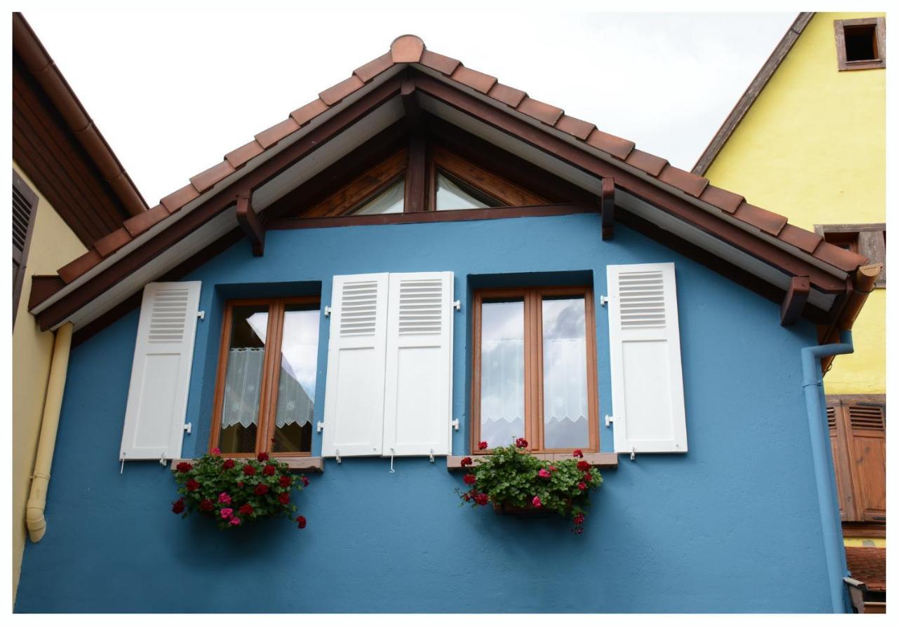 Gite La Maison Bleue Bergheim Zewnętrze zdjęcie